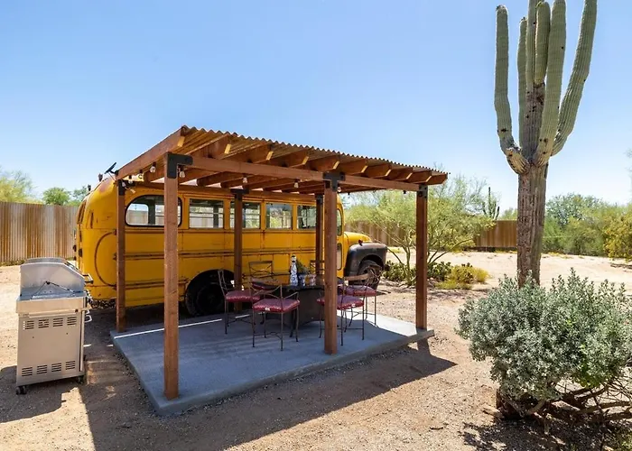 Holiday home Tumbleweed Charm Of The Bus Stop Saloon *